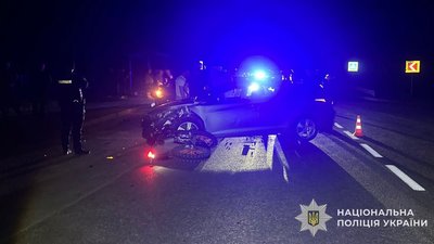 На Львівщині у ДТП потрапив мотоцикліст