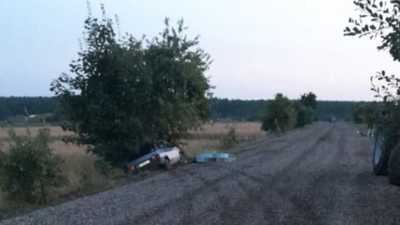 На Львівщині водій протаранив дерево