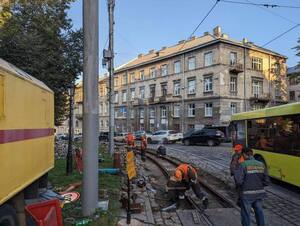 Увага! У Львові два трамвайні маршрути змінили маршрут через ремонт (карта)