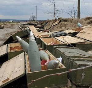 Війська путіна використовують смертельні снаряди часів Першої світової війни