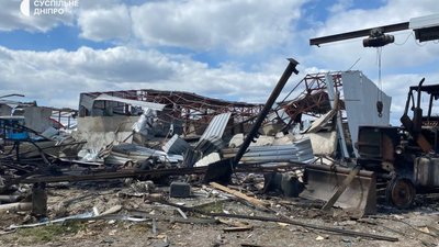 Атака по Дніпропетровщині: знищено сільгосппідприємство, загинули 500 свиней (ФОТО)