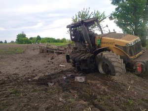 На Київщині під час сільгоспробіт на ворожій міні підірвався тракторист (фото)