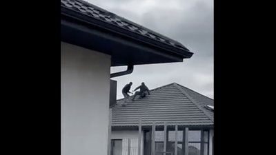 У Волинському ТЦК пояснили, як знімали військовозобовʼязаного з даху будівлі (ВІДЕО)