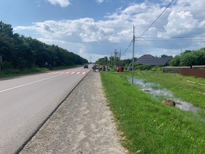 На Львівщині водійка збила дитину на переході (ФОТО)