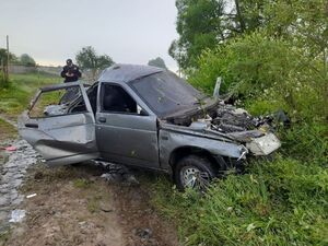 Поліцейські розшукали водія, який скоїв ДТП на Львівщині та втік з місця події (фото)