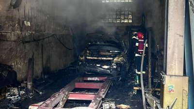 У Львові горів гараж