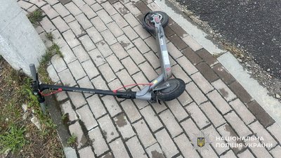 На Львівщині 11-річний водій електросамоката потрапив у ДТП (ФОТО)