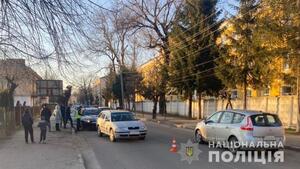 У Самборі автомобіль збив 8-річну дитину, котра вибігла на дорогу