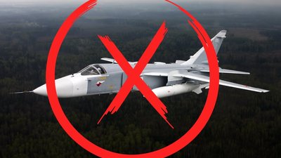 ЗСУ знищили російський бомбардувальник Су-24М на аеродромі в Криму