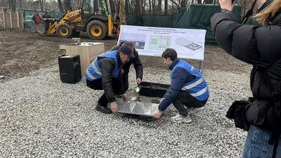 У Львові заклали капсулу під будівництво крематорію (ФОТО)