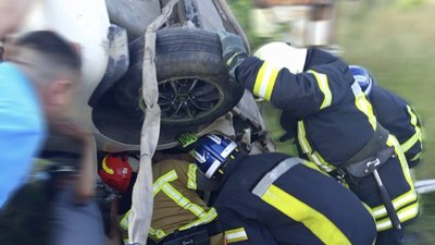 У Львівській області у ДТП з перекиданням авто постраждали четверо людей