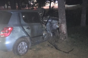 На Закарпатті п’яна водійка в’їхала в дерево, 19-річна пасажирка загинула