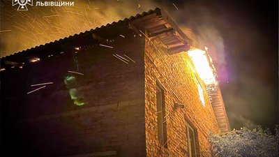 На Львівщині за добу горіли два житлові будинки
