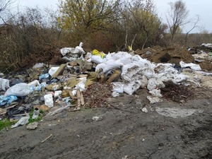 У Львові затримали водіїв приватної компанії, які скидали будівельне сміття (фото)