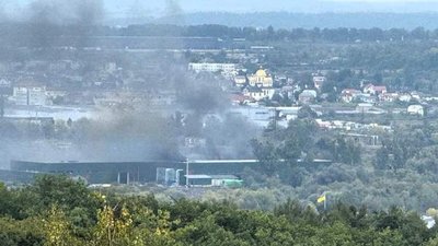 У Львові під час пожежі на сміттєпереробному заводі згоріло обладнання на 4 млн грн