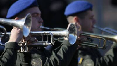 У Львові попрощаються із невідомим Воїном, десантником та бійцем 128-ї бригади, який загинув від ракетного удару (ФОТО)