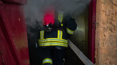 На Львівщині згорів хлів із свійськими тваринами (ФОТО)