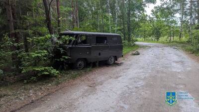 На Сумщині російські військові розстріляли автомобіль з лісниками: загинуло шестеро людей (ФОТО)