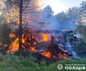 Будівля згоріла вщент: на Львівщині затримали жінку за підпал хліву (ФОТО)