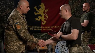 Захисника зі Львівщини нагородили орденом Богдана Хмельницького ІІІ ступеня