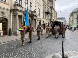 Львів прощається з тайванцем, який віддав життя за Україну (НАЖИВО, ФОТО)