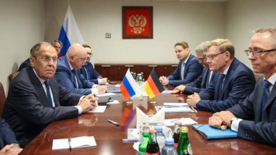 Міністри закордонних справ Німеччини та Росії зустрілися вперше з 2022 року