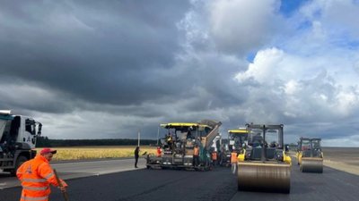 На Львівщині біля двох пунктів пропуску будують стоянки для вантажівок