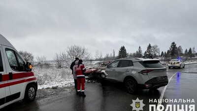 На Львівщині у ДТП постраждав чоловік (ФОТО)