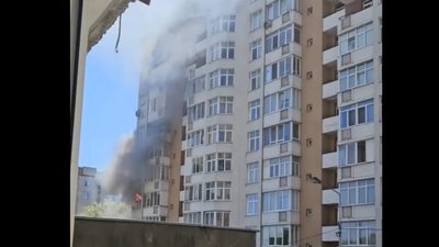 У Львові горить квартира (ВІДЕО)