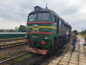 На Рівненщині на ходу загорівся тепловоз (ФОТО)