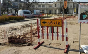 У Львові на два місяці перекрили проїзд транспорту на частині вул. Смаль-Стоцького