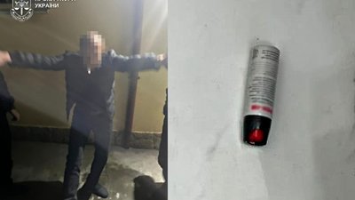 У Львові чоловік розпилив газовий балончик в обличчя патрульного