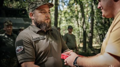 Захисника зі Львівщини нагородили орденом Богдана Хмельницького III ступеня