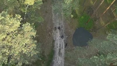 У волинському лісі дрон вистежив 24-річних порушників кордону з Львівщини і Вінничини (ФОТО)