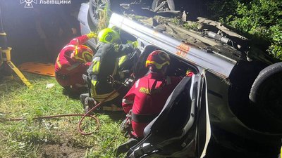 На Львівщині пʼяний водій скоїв ДТП (ФОТО)