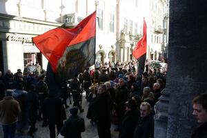 У Львові попрощалися з військовим Миколою Рудником, який загинув на сході України (фото)