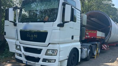 На Буковині виявили польські фури з величезним перевантаженням