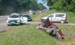 У лікарні помер водій авто, який потрапив у масштабну ДТП на Львівщині