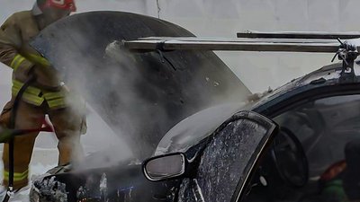 У Львові горів автомобіль