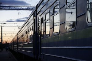 У Львові горів вагон пасажирського потяга