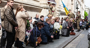 Львів сьогодні провів у останню путь воїнів, які загинули захищаючи Україну від російських окупантів (ФОТО)