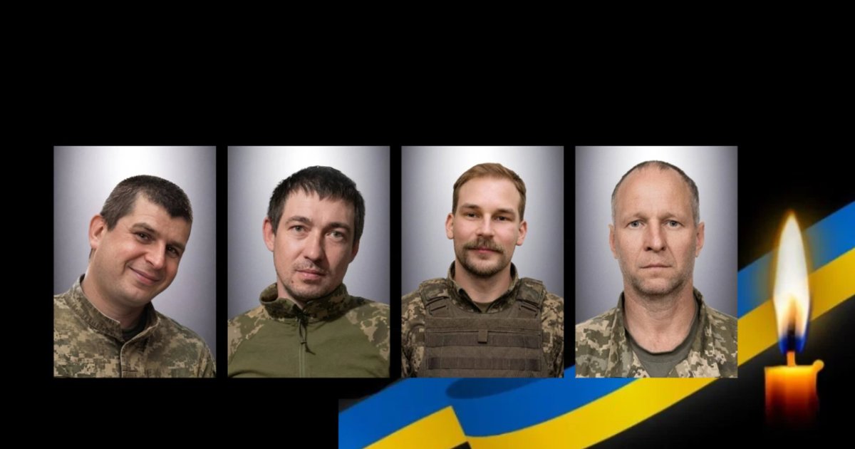Львів 22 липня попрощається із Захисниками Андрієм Литвином, Богданом Лапоногом, Олексієм Коршиковим та Романом Шалапським