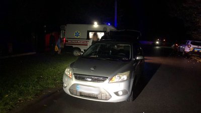 У Львівській області 21-річний водій легковика збив пішохода