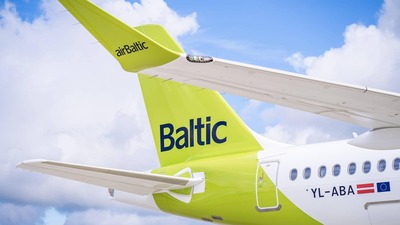 Авіакомпанія airBaltic має намір швидко відновити польоти з Києва, Одеси та Львова