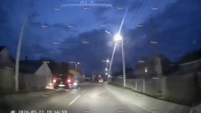 Опубліковано відео моменту ДТП за участі мотоцикліста на Львівщині