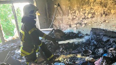 У Львові сталася пожежа в багатоповерхівці