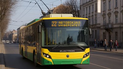 Увага! У Львові з 6 по 7 серпня буде тимчасова зміна маршруту тролейбуса № 22