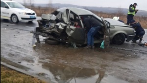 На Прикарпатті сталася автотроща з потерпілими (фото)