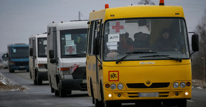 Ворожий вогонь по евакуаційному авто з дітьми біля Сєвєродонецька