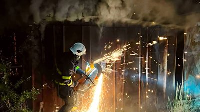 У Львівській області горів електромобіль